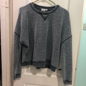 grey sweater